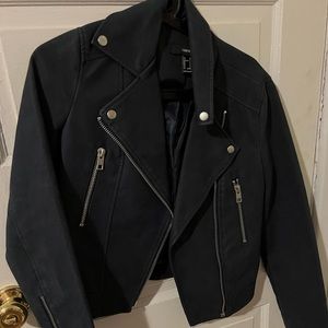 Navy Forever 21 jacket, size small